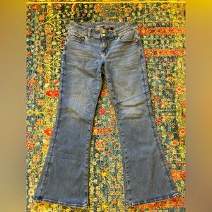 American Eagle Super Low Rise Flare